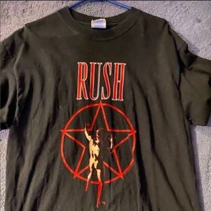 vintage 1998 rush “starman” shirt